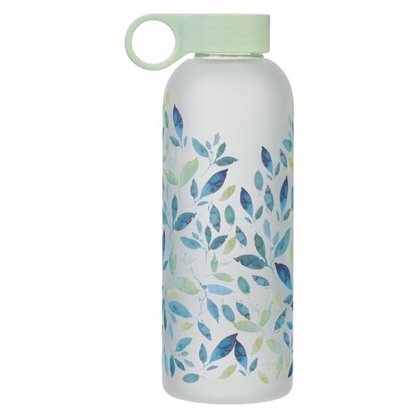 Waterfles 'Be still and know' glas