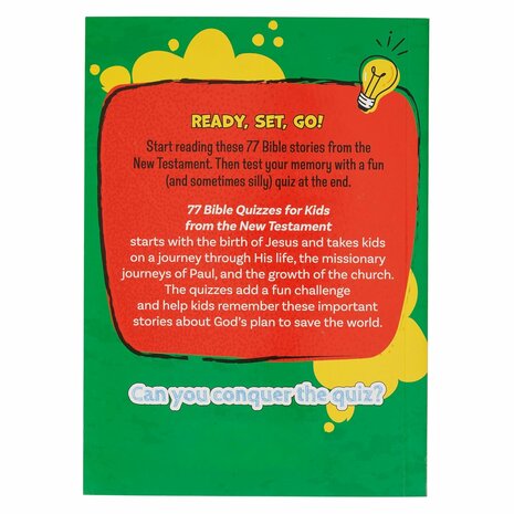 77 Bible Quizzes for kids New Testament