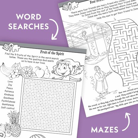 Bible Story Activity Fun 32 blz.