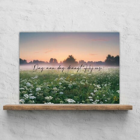 Plexiglas A4 'Dag aan dag'