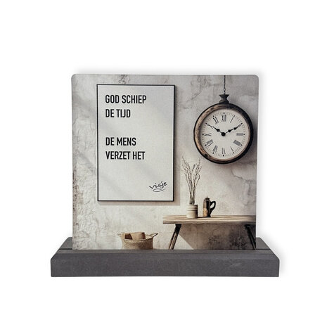 Kaarthouder grijs groot