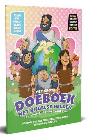 Het grote doeboek met bijbelse helden - lente-editie