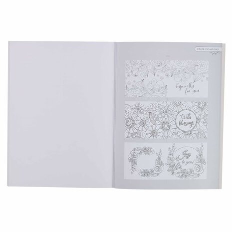 Grateful & blessed coloring book