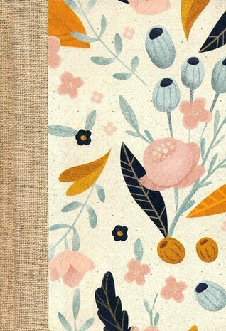ESV Large Print Compact Bible bloemen