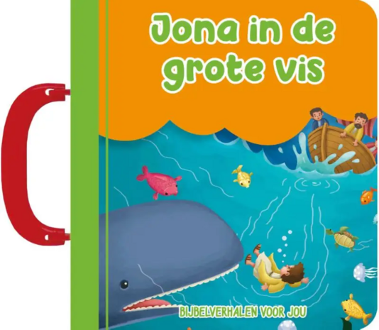 Jona in de grote vis - met handvat
