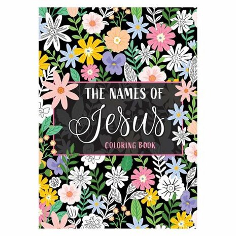 The names of Jesus coloring book