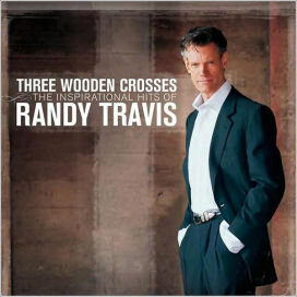 Three wooden crosses