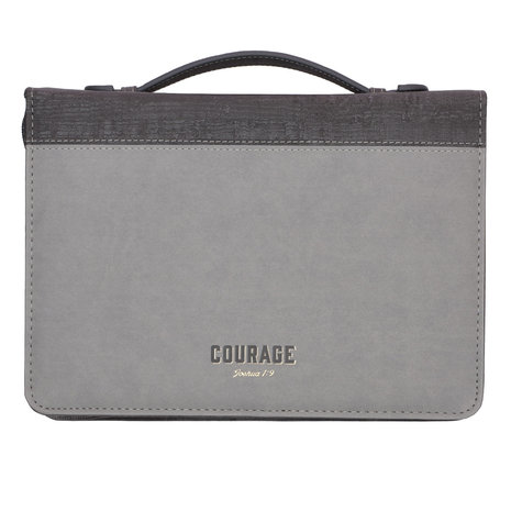 Bijbelhoes large 'Courage' luxleather