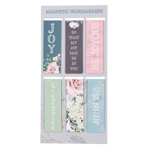 Boekenleggers magnetisch That joy may be in you collection set van 6