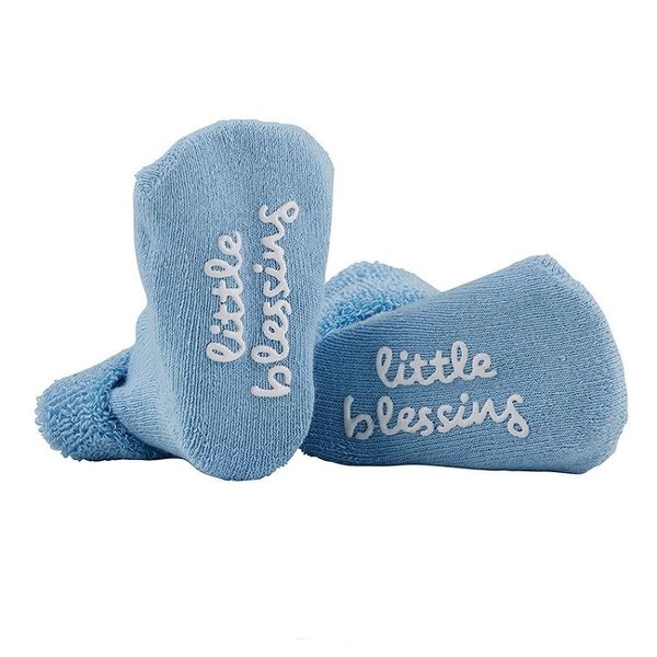 Baby sokken Little Blessing - Blauw