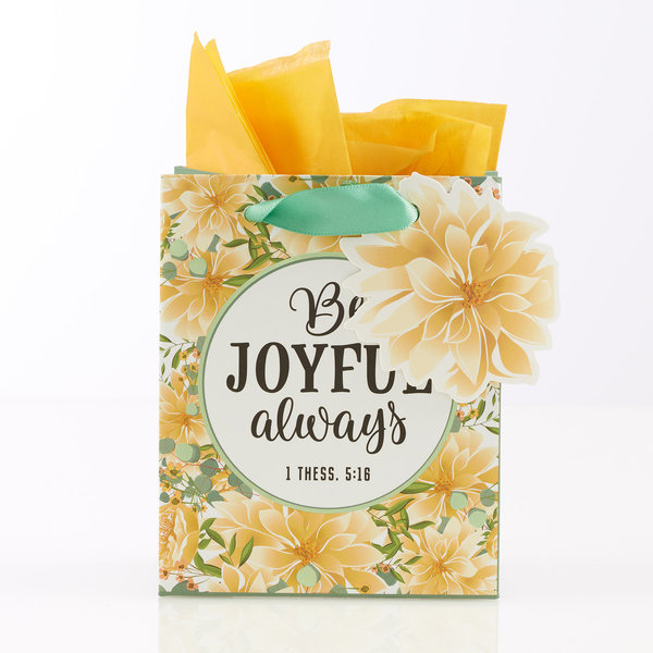 Cadeautas extra klein &ndash; Be Joyful Always