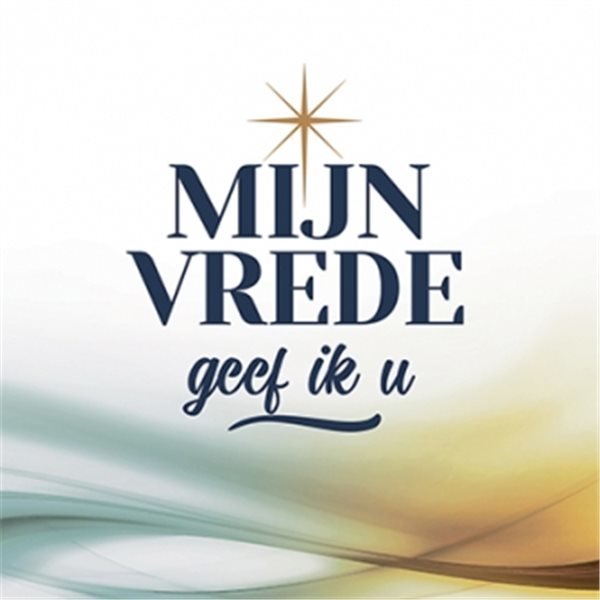 Kerstkaart &#039;Mijn vrede geef ik u&#039;