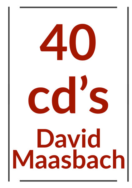 40 dvd&#039;s van David Maasbach