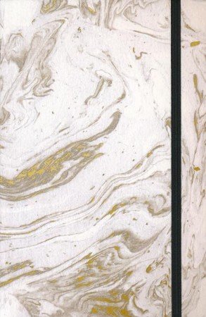 journal marble met elastische band