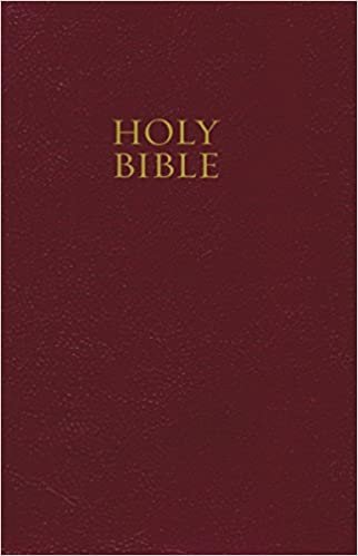 NKJV Pew Bible Burgundy