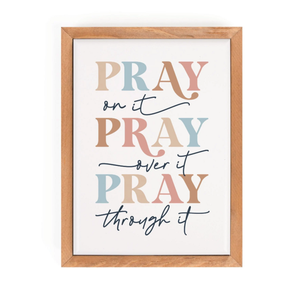 FRAMED ART - Pray