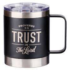 Reismok Trust in the Lord 325 ml roestvrij staal