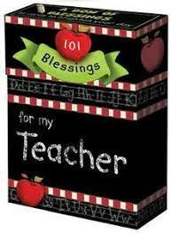 Boxes of blessings - 50 kaarten 101 Blessings for my teacher