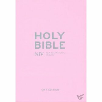 NIV Pocket Bible roze