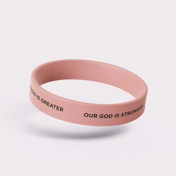 Armband Our God is greater