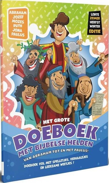 Het grote doeboek met Bijbelse helden