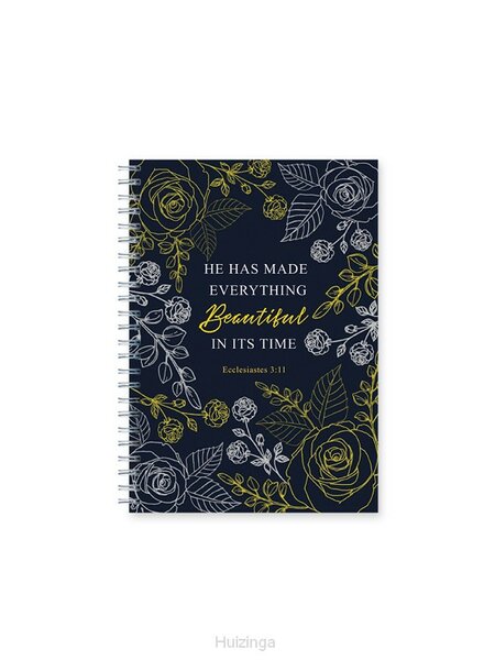 Journal Everything beautiful ringband 