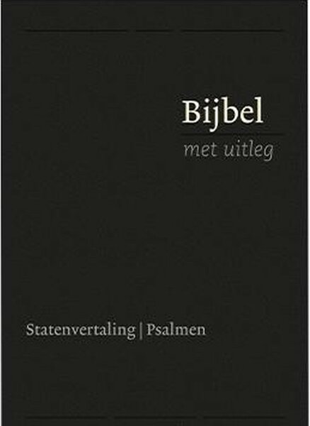 Bijbel bmu klein zwart flex goud