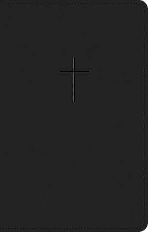 NLT Premium Gift Bible zwart kruis