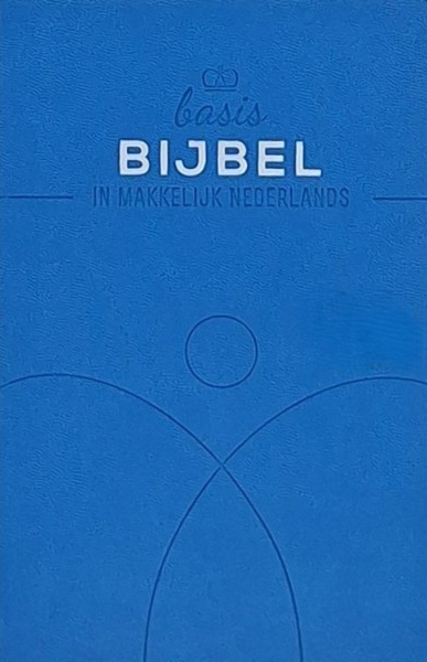 Basisbijbel vivella hemelsblauw 12x18 cm