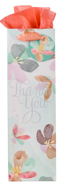 Gift bag Thank you verticaal 365 x 115 x 89 mm