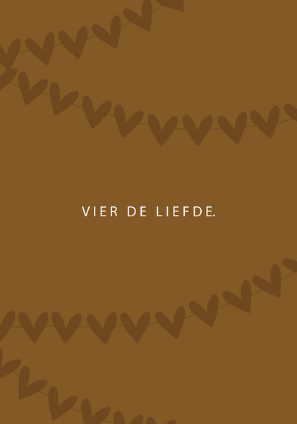 Kaart Vier de liefde