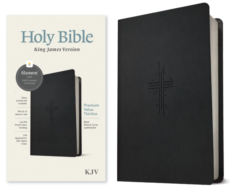 KJV Premium Value Thinline Bible zwart