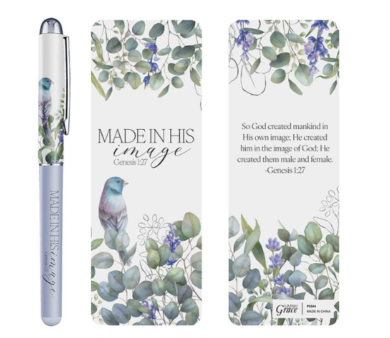 Pen+boekenlegger In His image