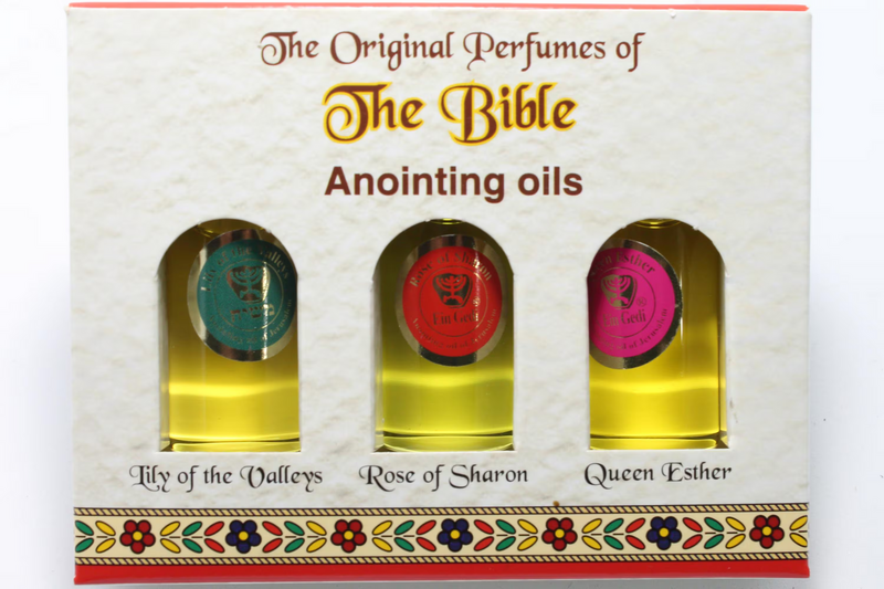 Zalfolie 3x 10 ml: Lelie, Roos, Esther