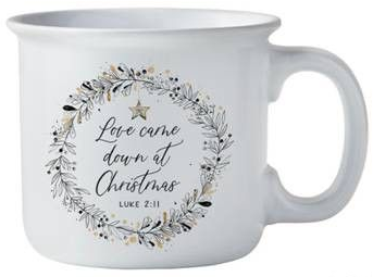 Mok Love came down at Christmas keramisch