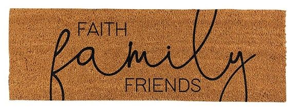 Deurmat Family Faith Friends