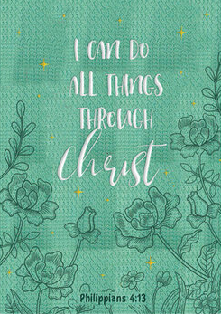 Journal I can do all things luxleather