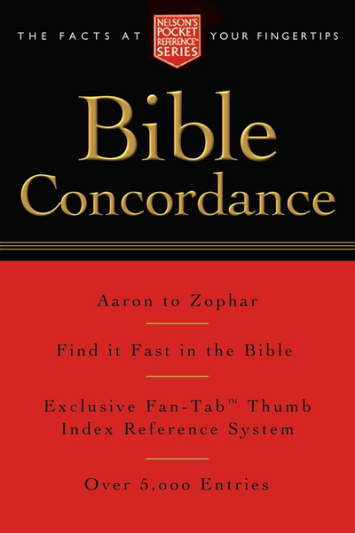 Pocket Bible concordance