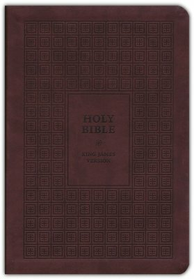 KJV Large Print Premium Value Thinline Bible donkerbruin