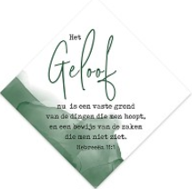 Kaart Het geloof nu ruit
