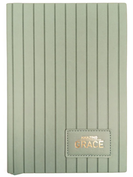 Journal Amazing grace A5 14x21 cm groen