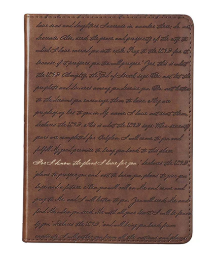 Journal For I know the plans kunstleer 183 x 137 x 19mm