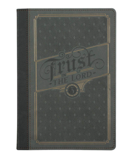 Journal Trust in the Lord grijs