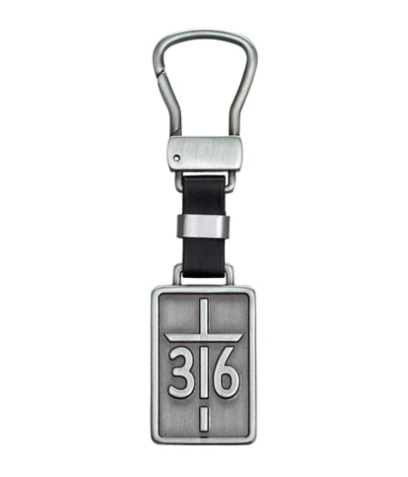 Sleutelhanger 3:16 Kruis