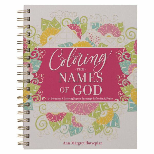 Coloring the names of God 