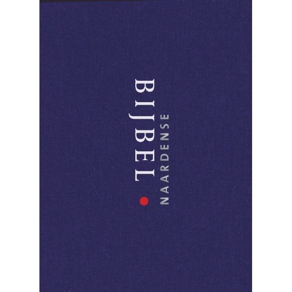 Naardense Bijbel - zakformaat - blauw linnen