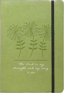 Luxleather journal The Lord is my strength and my song