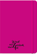 Neon roze boekje Geschenk van God
