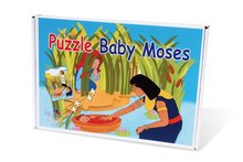 Puzzel Mozes in het biezen mandje