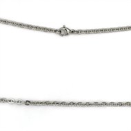 Edelstalen ketting Anker Stijl